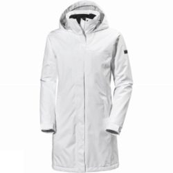 Helly Hansen Womens Aden Long Insulated Jacket White